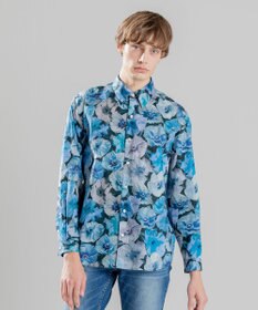 JOSEPH HOMME 【LIBERTY】 フラワープリント　レギュラーカラーシャツ