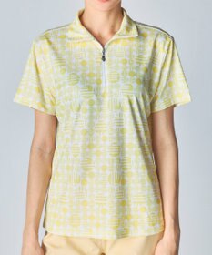 FILA GOLF／marie claire 【marie claire SPORT】ハーフジップ半袖シャツ