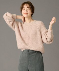 ANY カーリーファンシーニット