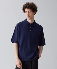 UNFILO MENS 【接触冷感】イージーケア ニットポロ [23年春夏商品]