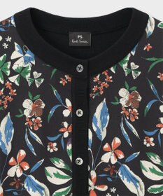 Paul Smith Number Floral コンビ カーディガン