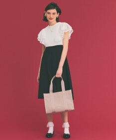 TOCCA TRIM RIBBON A4TOTE A4トートバッグ