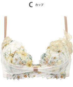 WACOAL ブラジャー 【リボンブラ 胸もとフィットながもち】 きれいな谷間をメイク 動いても谷間をキープ Gカップまで対応 大きいサイズ レディース BXB490 /ワコール