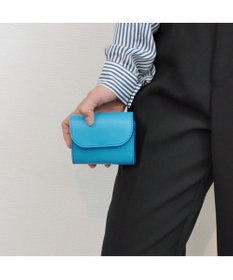 UNBILLION perche 姫路レザーかぶせミニウォレット