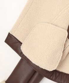 NAVE 【Nave】ヴィーガンムートン ライダースジャケット