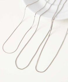 WEGO ステンレスシンプルチェーンネックレス60㎝