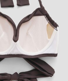 San-ai Resort（三愛水着楽園） ワコール定番商品カップ使用【グラマラスフィット】クロスワイヤー水着　9D-M　【San-ai Resort（サンアイリゾート）】