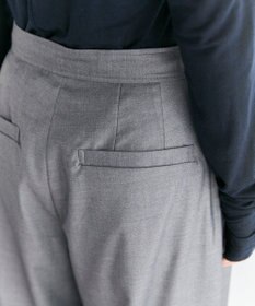 #Newans 【洗濯機可/しわになりにくい】ベリーワイドパンツ