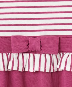 組曲 KIDS 【110-140㎝】マリンボーダー ワンピース