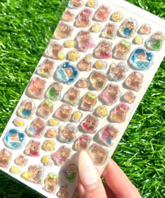 WEGO ぷっくりカピバラステッカー