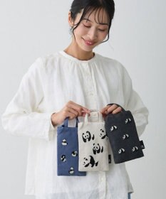 ROOTOTE 1279【スマホショルダー】CJ.ベビールー.パンダ.リサイクルコットン-A
