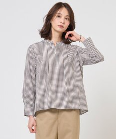 J.PRESS LADIES L 【WEB限定カラーあり】コンパクトエステネージュ スキッパー ブラウス