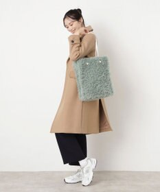 MOONBAT 【ファーバッグ 】トイプードル トートバッグ  フェイクファー