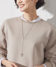 J.PRESS LADIES 【3way】ダブルリングラリエット ネックレス