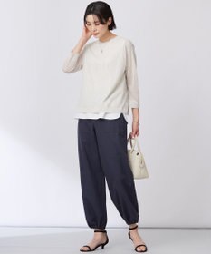 J.PRESS LADIES 【WEB限定カラーあり・洗える】Vis/Peスパーク シアー ニット