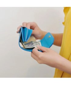 UNBILLION perche 姫路レザーかぶせミニウォレット