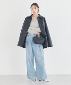 earth music&ecology 微シアーメロープルオーバー