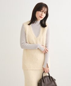 Green Parks ・Ｐｅｔｉｔ　Ｆｌｅｕｒ　シャギーニットベスト