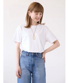 AMERICAN HOLIC キレイＣＯＴＴＯＮクルーネックカットプルオーバー