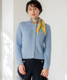 23区 【先行予約】ファンシーツィーディー ポケットデザイン カーディガン