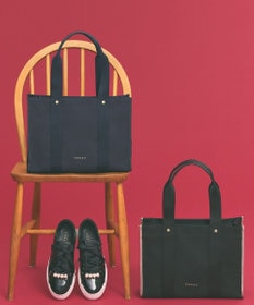 TOCCA TRIM RIBBON A4TOTE A4トートバッグ