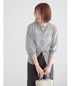 Te chichi 14G前後2WAYクルーカーディガン