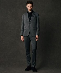 JOSEPH ABBOUD 【ウール調/ジャージ素材/ストレッチ】カルゼジャージー ジャケット