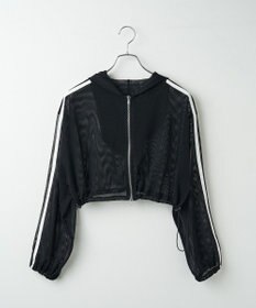 WEGO Wジップラインメッシュパーカー