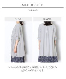 Tiaclasse L 【洗える】軽さが魅力のドレープコート