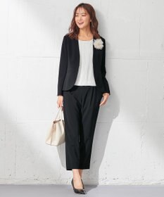 ANY SIS 【洗える】フロントプリーツシフォン ブラウス