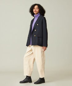 J.PRESS YORK STREET 【WOMEN】ウールカシミヤ タートルネックニット