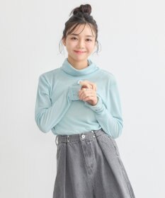 earth music&ecology シアードッキングタートルプルオーバー