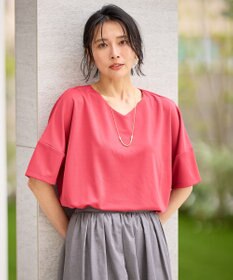 ANY ドライポンチVネックプルオーバー