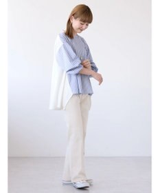 AMERICAN HOLIC 異素材バックタックドッキングプルオーバー