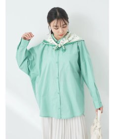 earth music&ecology ポプリンボックスシャツ