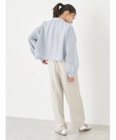 earth music&ecology チュールレイヤードシャツ