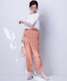 ANY SIS 【撥水・接触冷感・UVカット】コンフォートイージー テーパードパンツ