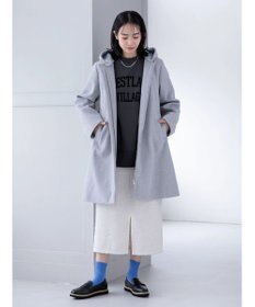 Green Parks ２ｗａｙフード取り外し比翼コート