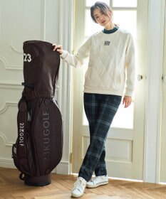 23区GOLF 【WOMEN】中綿キルトプルオーバー 着脱楽ちん 便利なポケット付 1枚で決まる