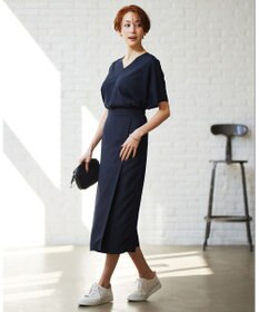 ICB L 【洗える】VIS/NYハイゲージ Vネックプルオーバー