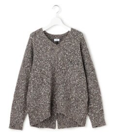 J.PRESS YORK STREET 【WOMEN】ファンシーヤーン Vネックニット