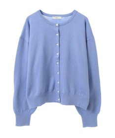 earth music&ecology ＵＶカット加工クルーネックニットカーディガン