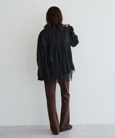 YECCA VECCA ストレッチセンターシームフレアパンツ
