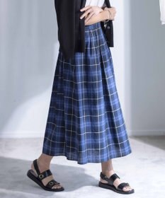 J.PRESS LADIES L 【洗える】モデレートマドラス スカート