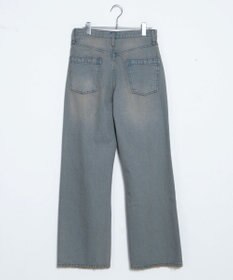 WEGO ダメージデニムワイドパンツ