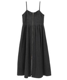 Green Parks ・ＳＵＧＡＲ　ＳＰＯＯＮ　コルセットデニムキャミワンピ