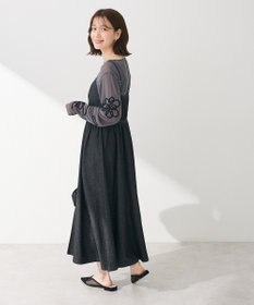 Green Parks ・ＳＵＧＡＲ　ＳＰＯＯＮ　コルセットデニムキャミワンピ