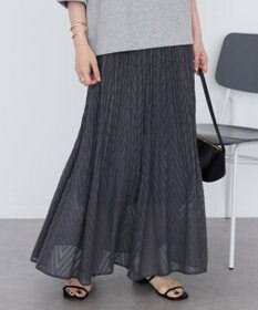 AMERICAN HOLIC カットジャガードプリーツスカート