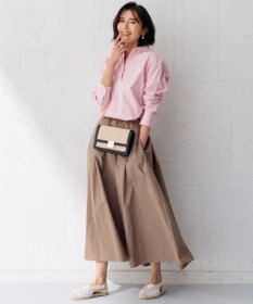 23区 【洗える】ルミエールタフタ フレアスカート