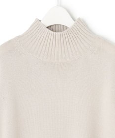 ICB L 【WEB限定カラーあり】 ソフトカシミヤミックス ハイネックワンピース